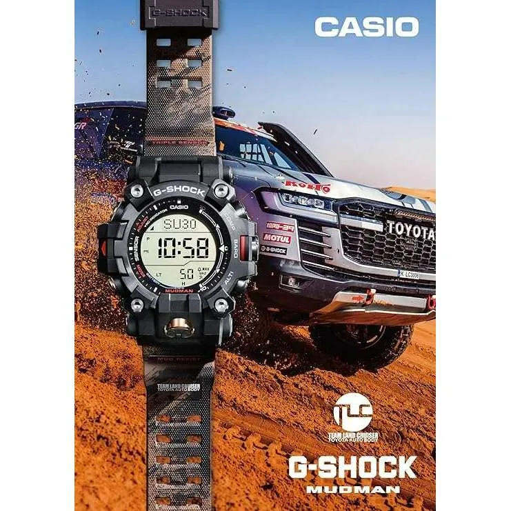 CASIO G-SHOCK TEAM LAND CRUISER TOYOTA AUTO BODY COLLABORATION MEN WATCH GW-9500TLC-1JR