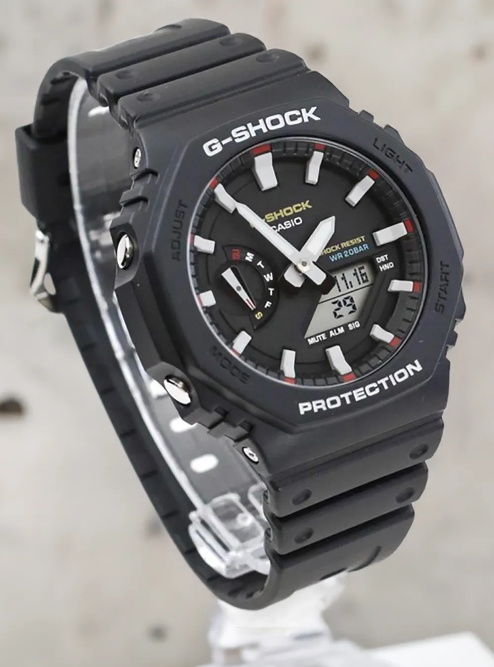 CASIO WATCH G-SHOCK ANALOG-DIGITAL 2100 SERIES GA-2100RL-1AJF JDM