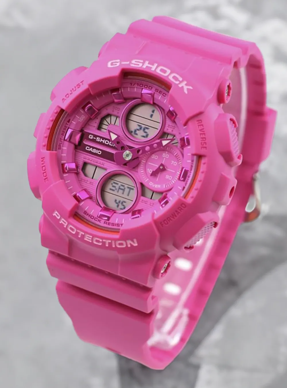 CASIO WATCH G-SHOCK POWER PINK ANALOG-DIGITAL GMA-S140PP-4AJF JDM