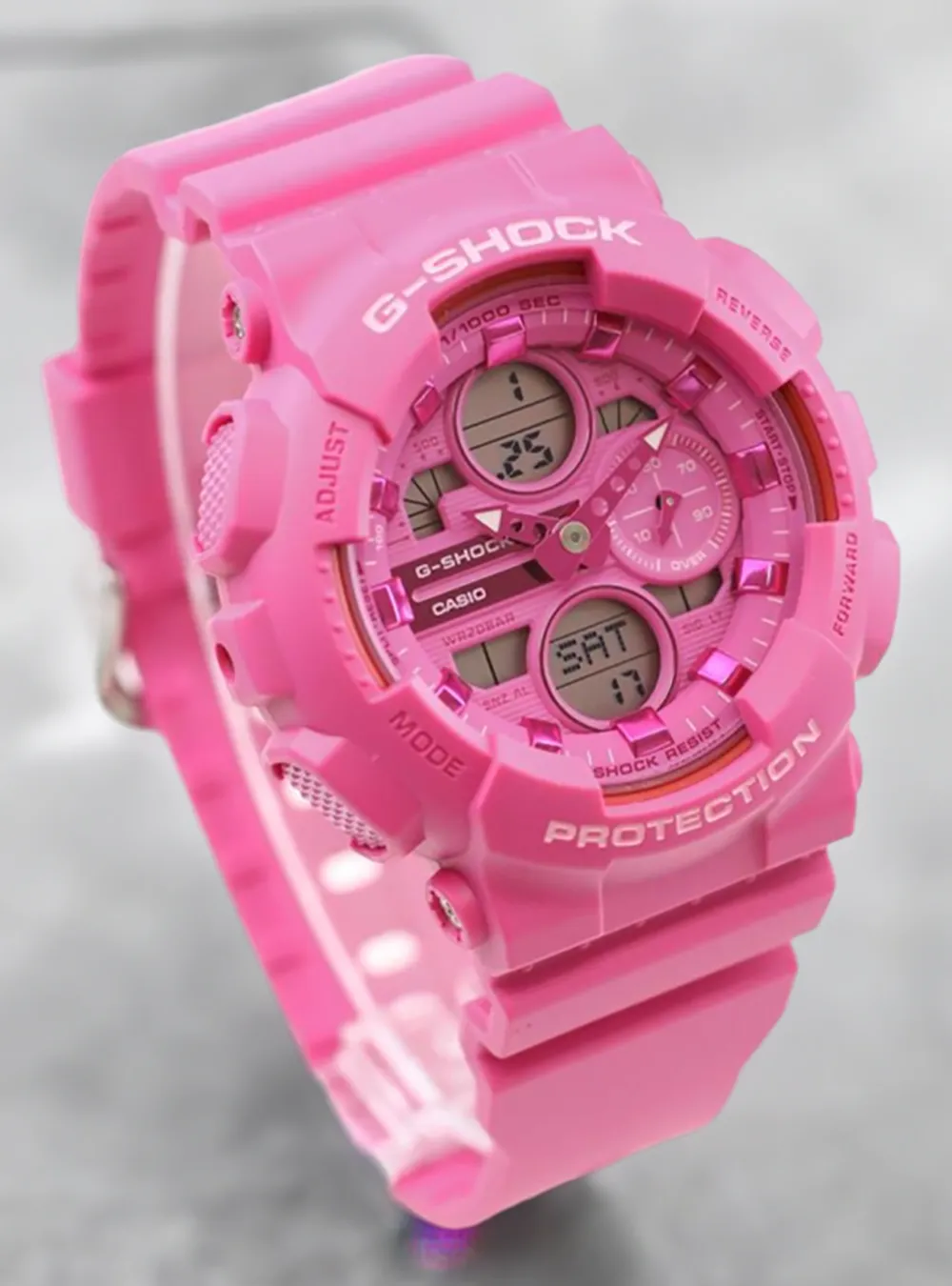 CASIO WATCH G-SHOCK POWER PINK ANALOG-DIGITAL GMA-S140PP-4AJF JDM