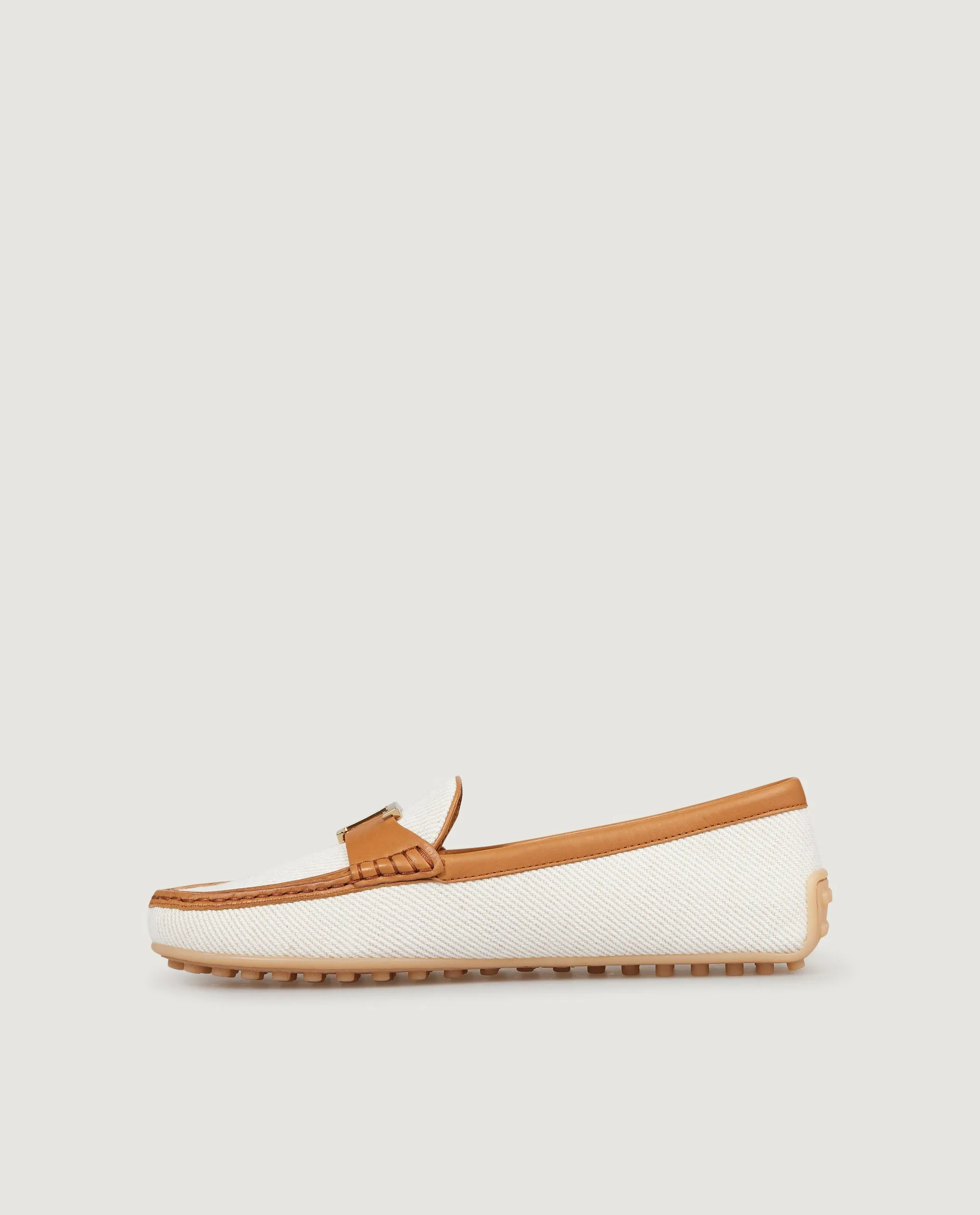 City Gommino Driving Schoenen - Ecru