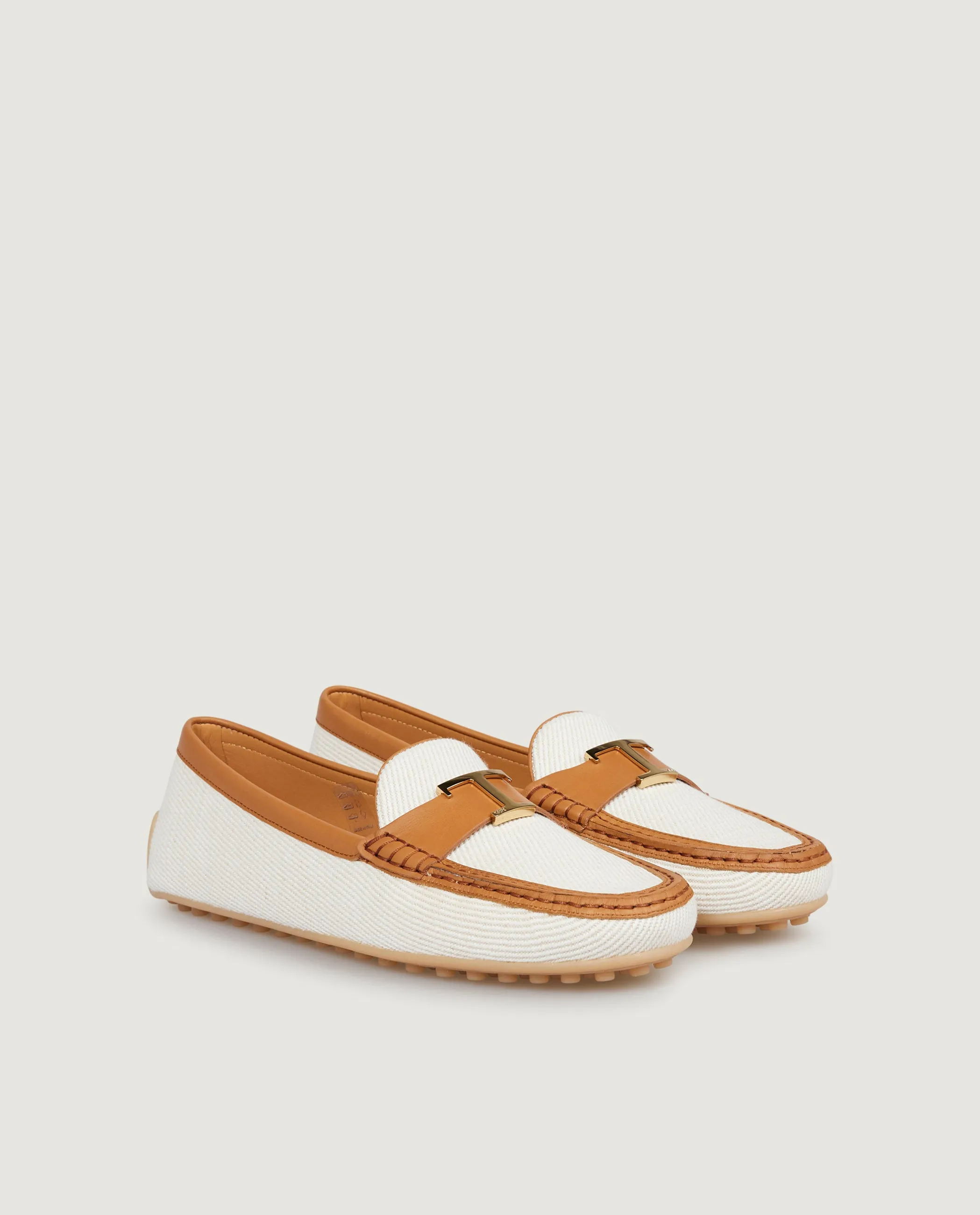 City Gommino Driving Schoenen - Ecru