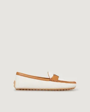 City Gommino Driving Schoenen - Ecru