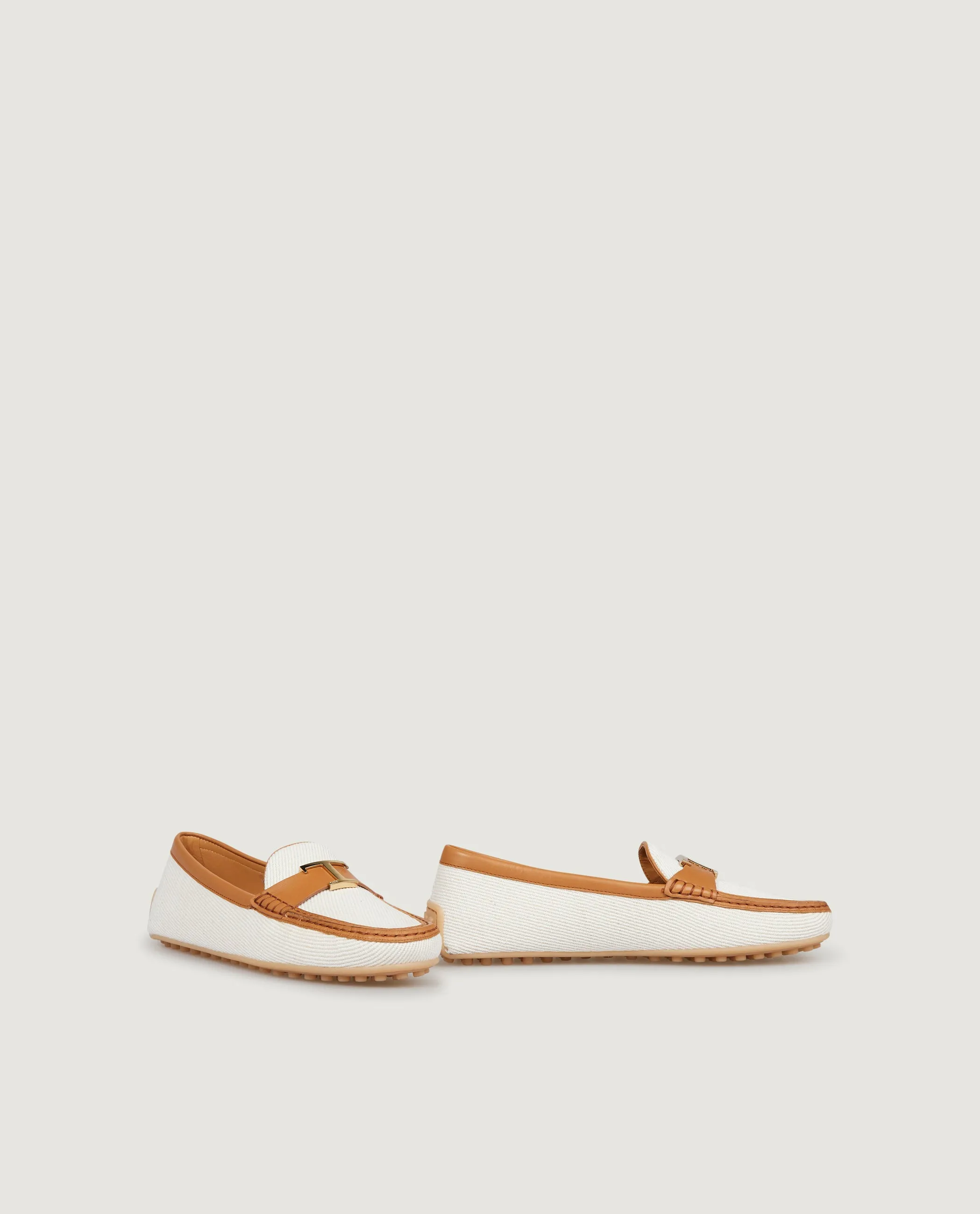 City Gommino Driving Schoenen - Ecru