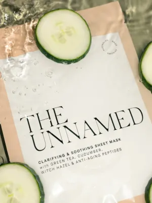Clarifying & soothing sheet mask
