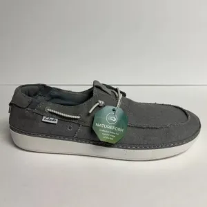 Clarks Men’s Higley Tie Boat Shoes Gray, Size 11.5 M