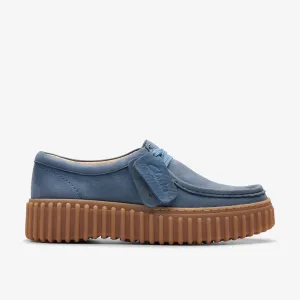 Clarks Women's Torhill Bee Blue Nubuck 26176355