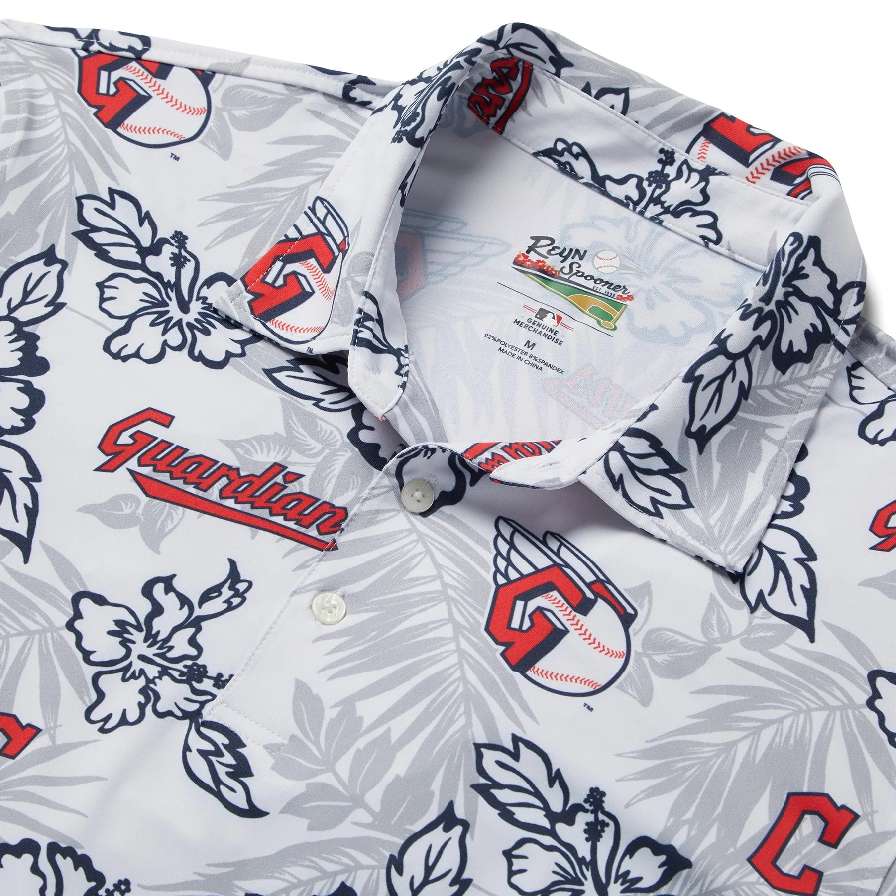 CLEVELAND GUARDIANS PUA PERFORMANCE POLO