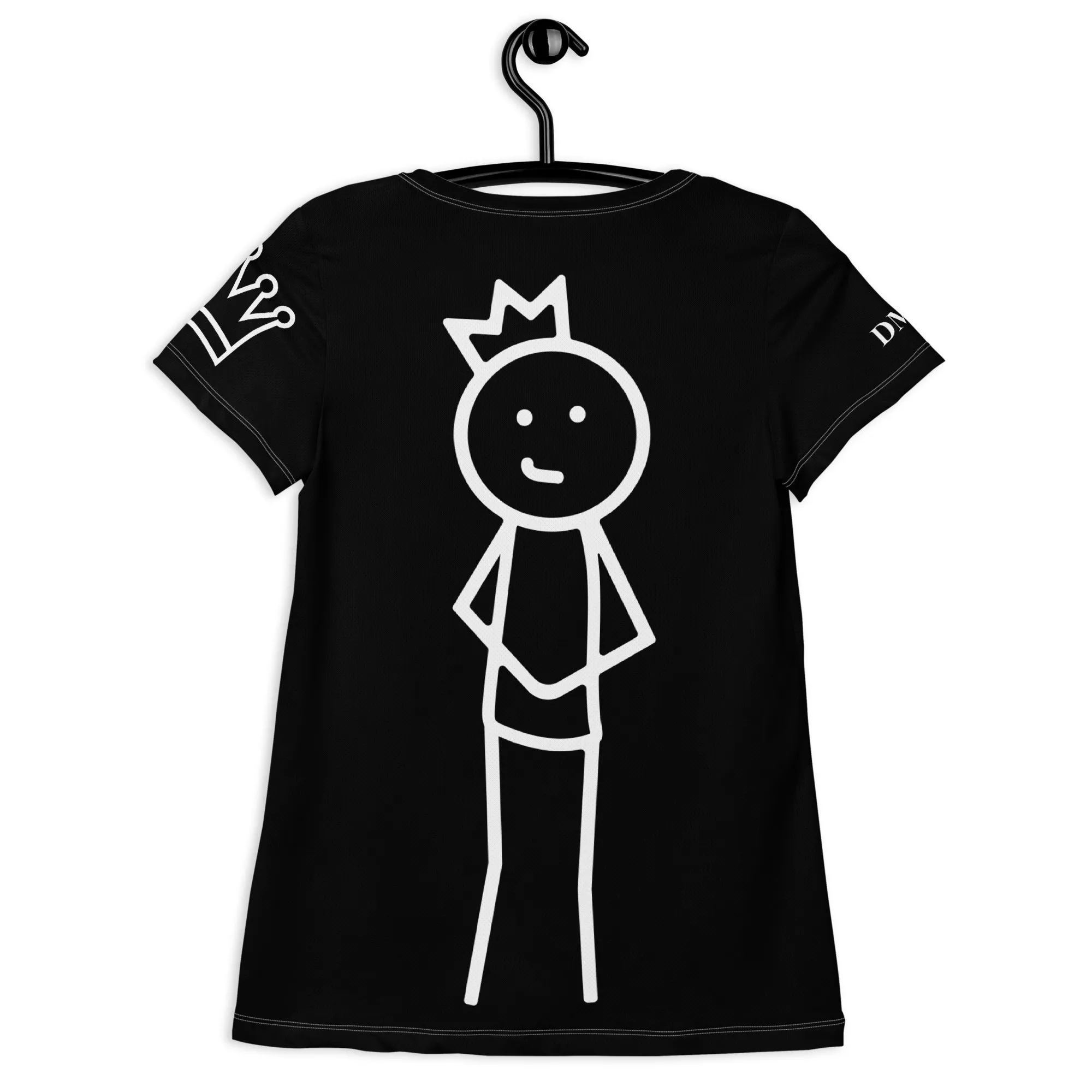 Cool Mesh Top DMD Logo “Goochie Poochie” Crown Lady Back.