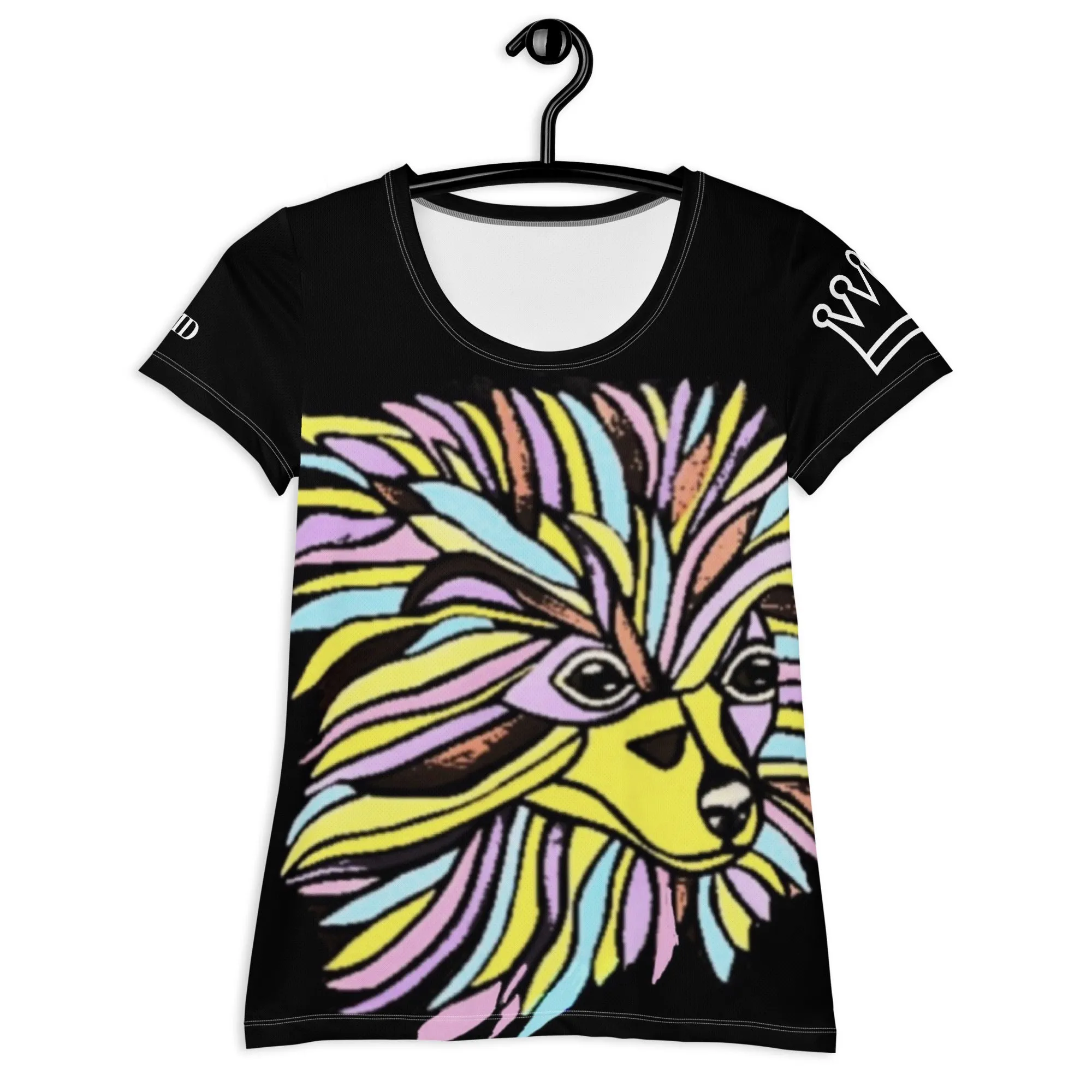Cool Mesh Top DMD Logo “Goochie Poochie” Crown Lady Back.
