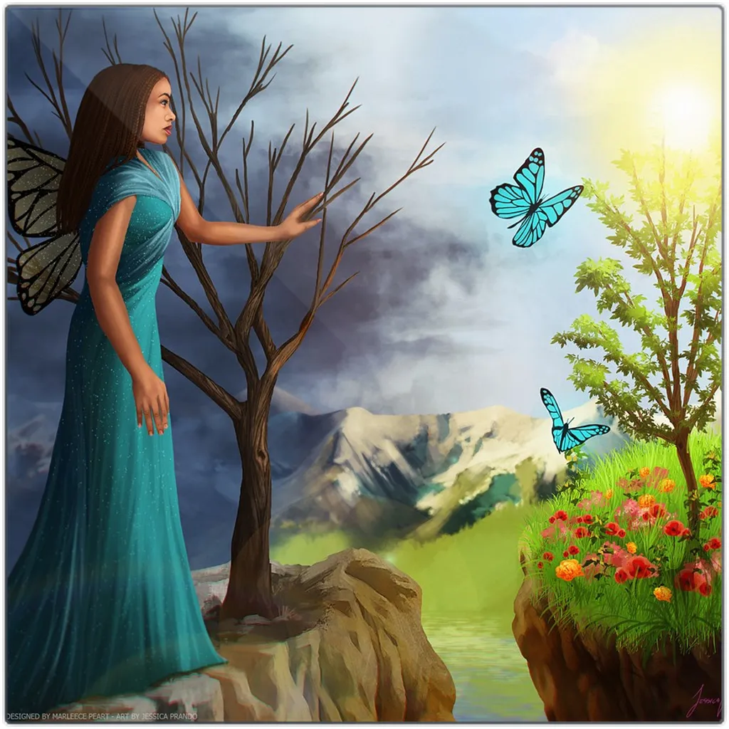 COURAGE - in Metal Print