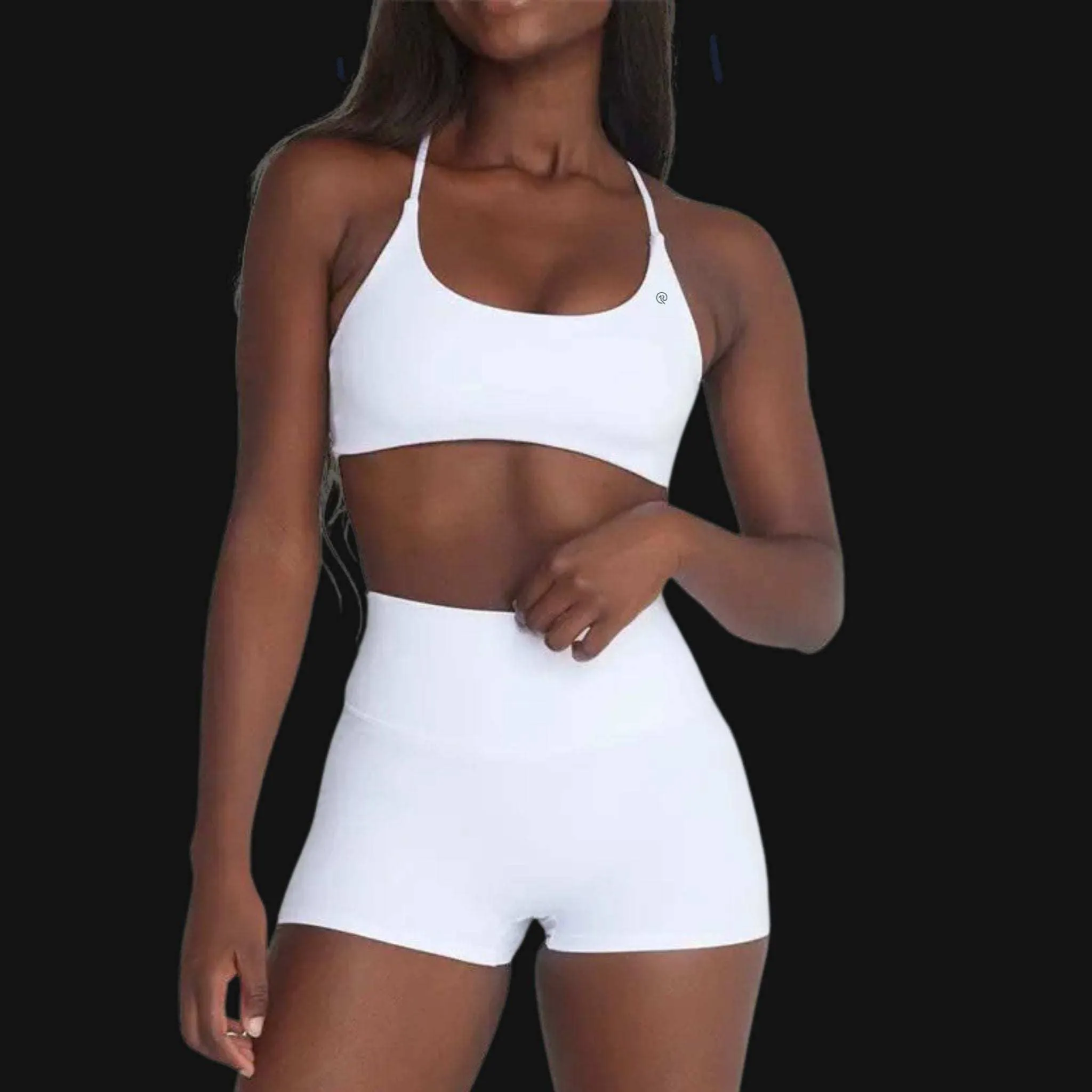 Crossover Strappy Sports Bra