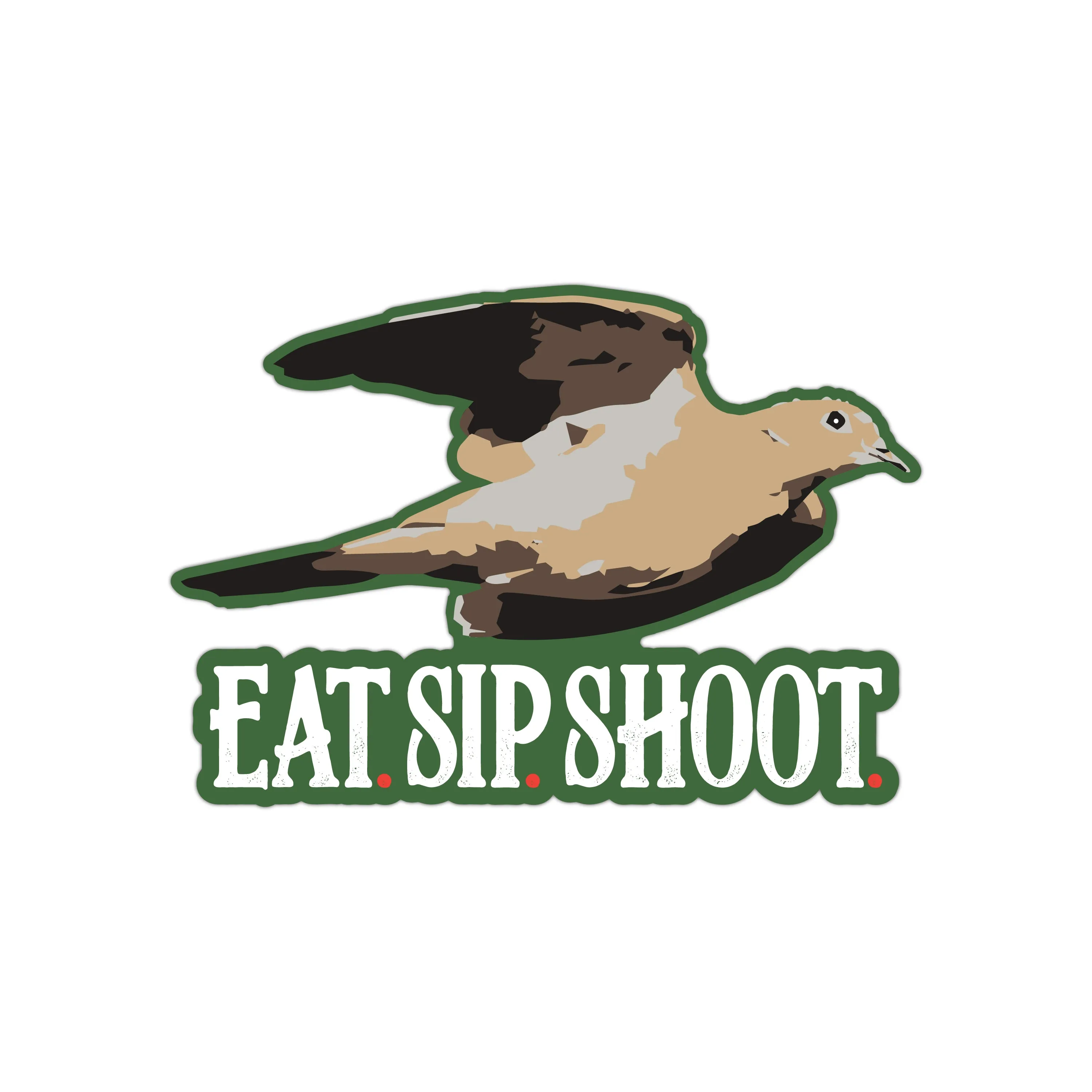 DECAL | EAT. SIP. SHOOT.™