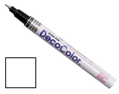 DecoColor Extra-Fine Paint Marker - Opaque White