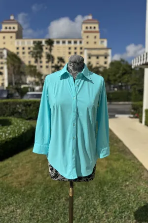 Diane Shirt in Seafoam