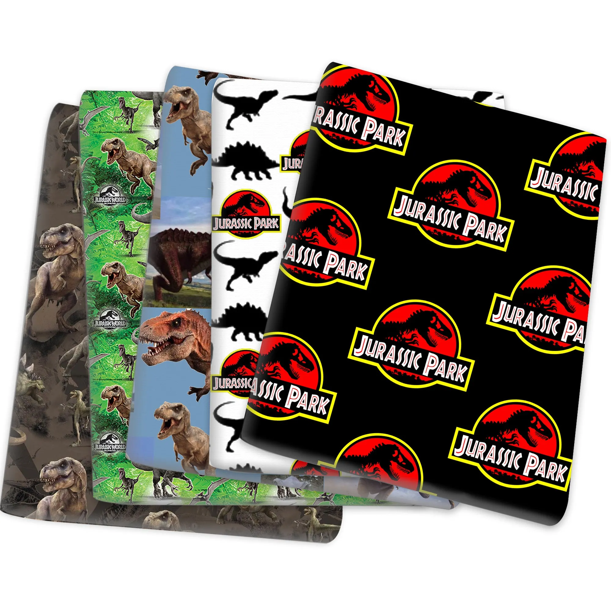 Dinosaur Theme Printed Fabric