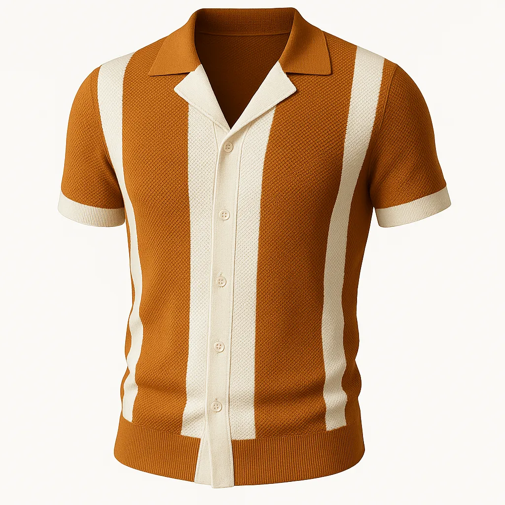 Domoir | Mariner Stripe Knit Tee