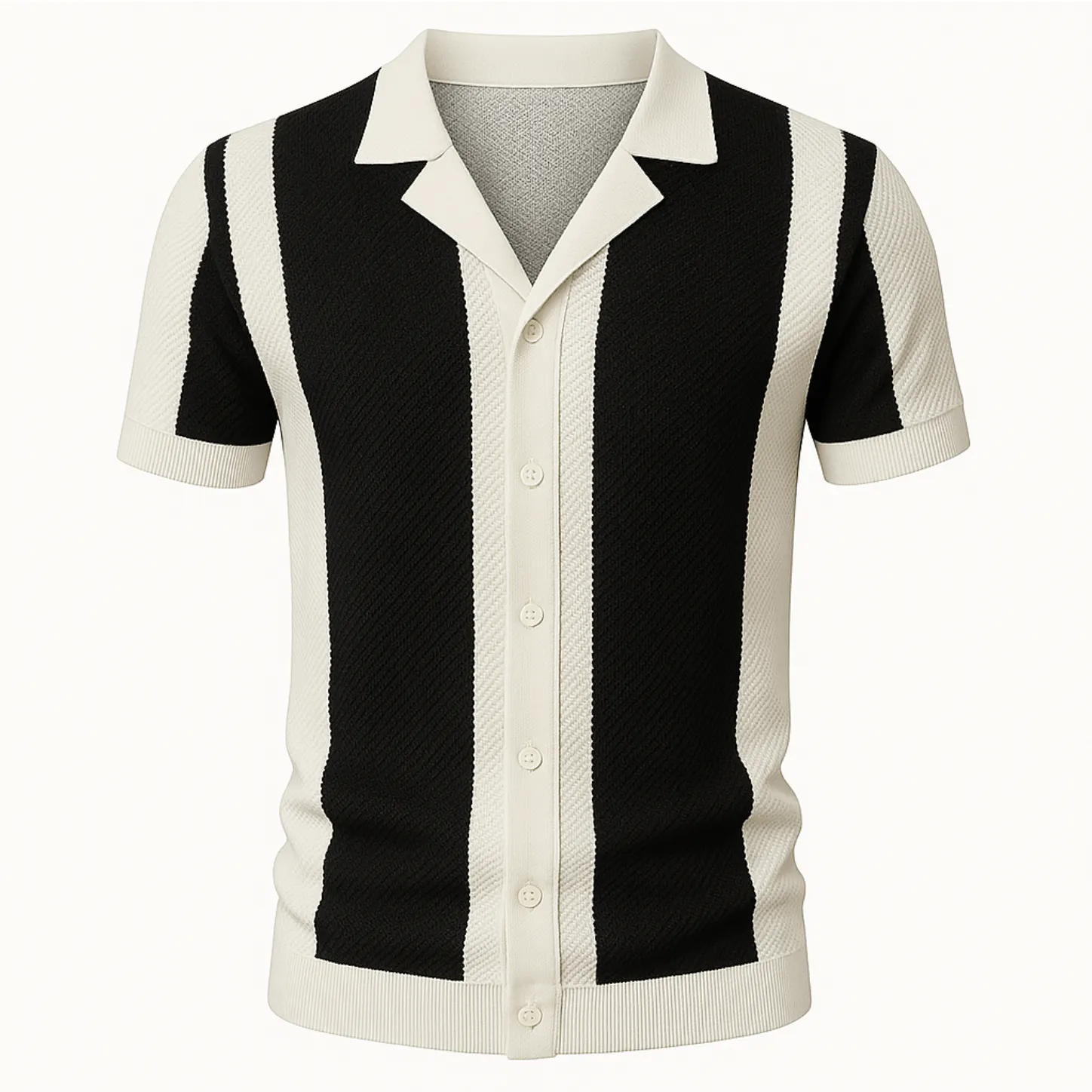 Domoir | Mariner Stripe Knit Tee