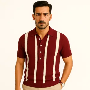 Domoir | Mariner Stripe Knit Tee