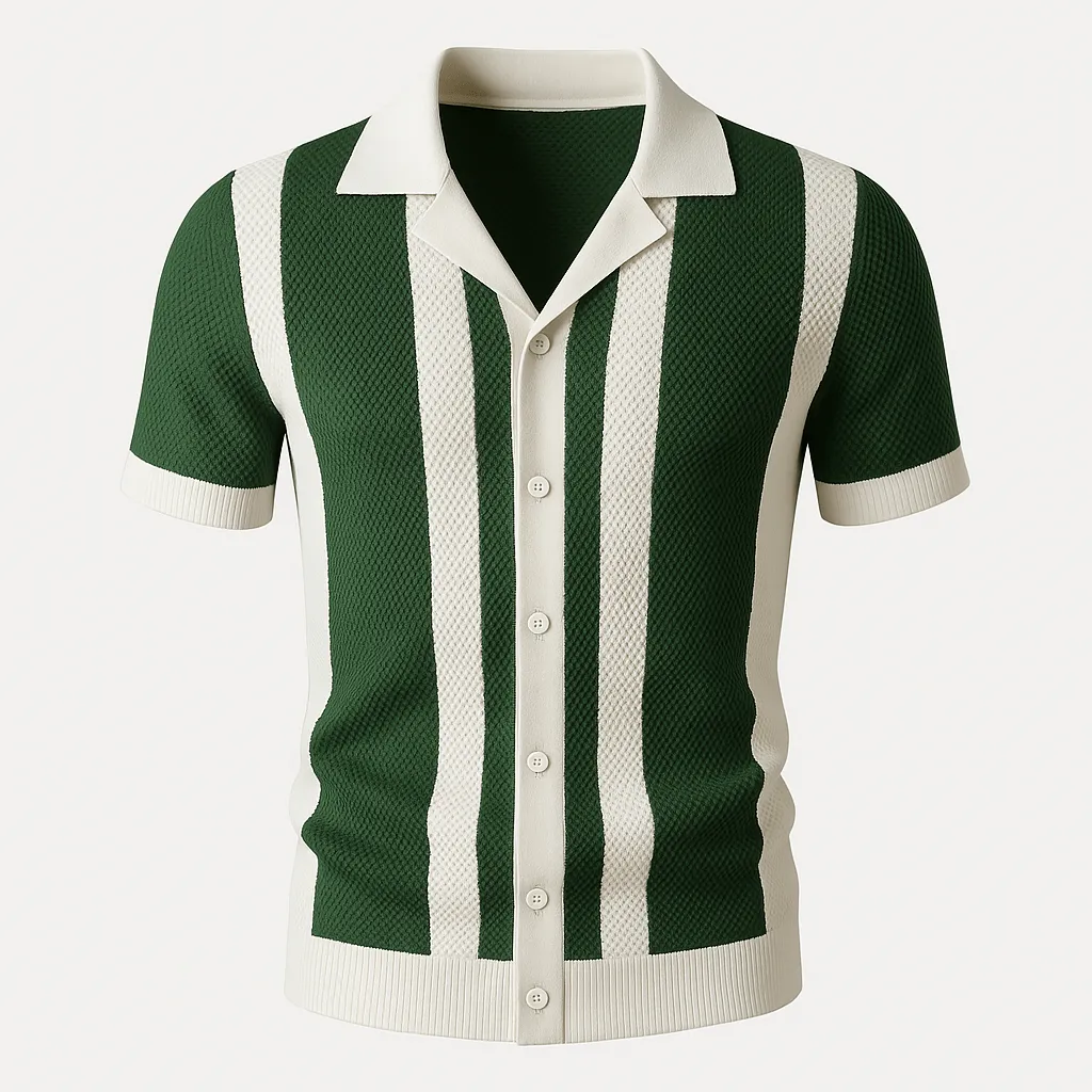 Domoir | Mariner Stripe Knit Tee