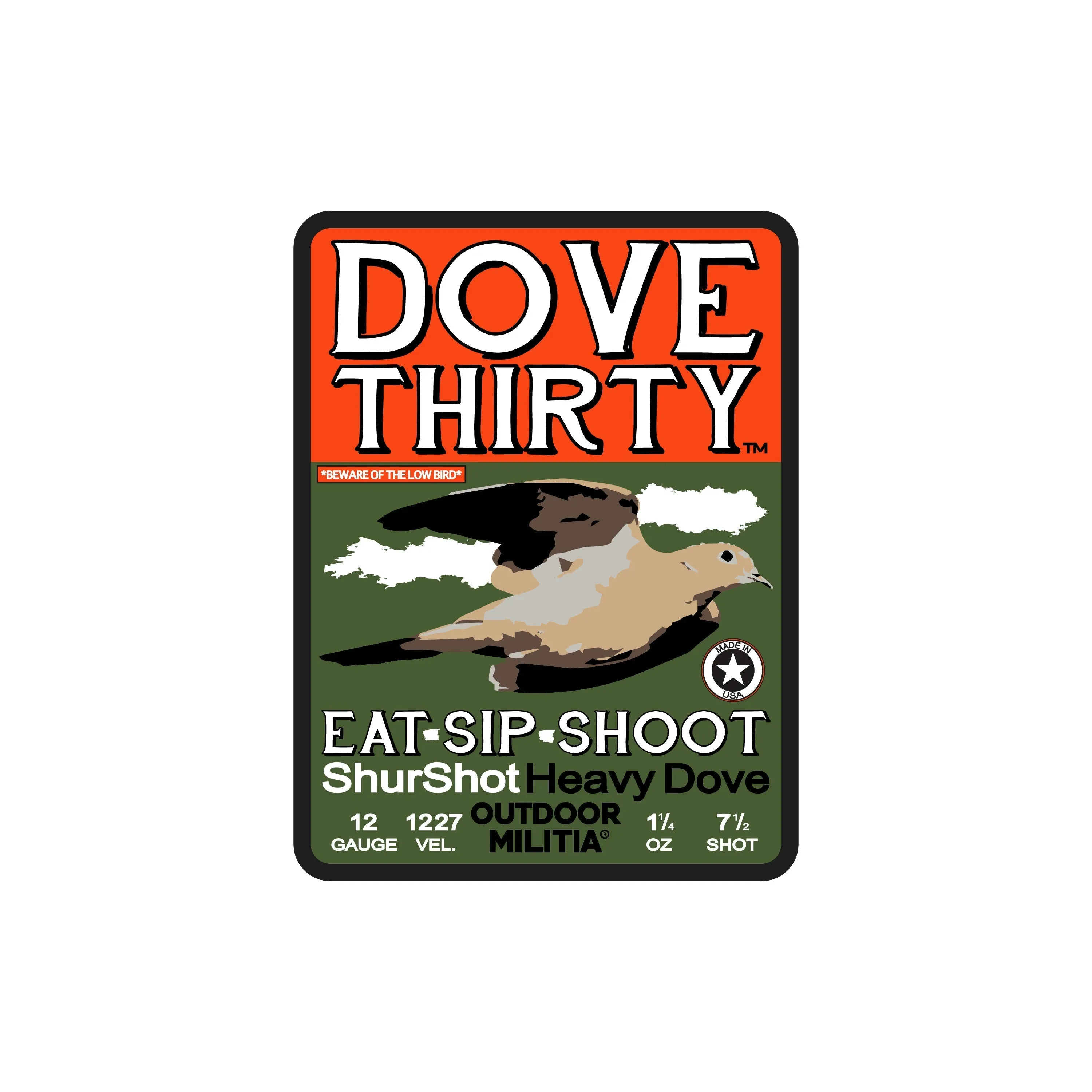 DOVE THIRTY™ | DECAL