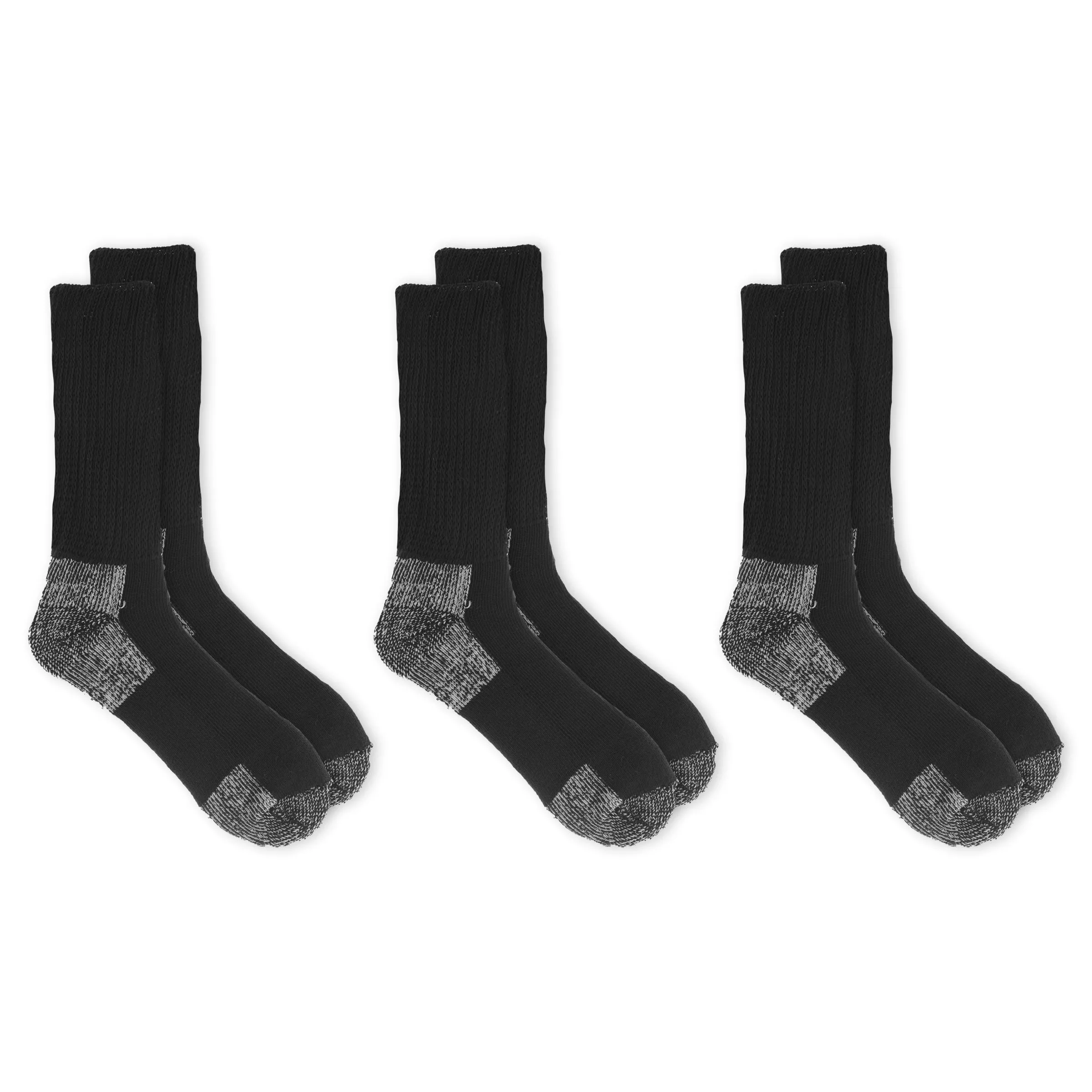 Dr. Scholl's Men's Advanced Relief Blister Guard® Wide Top Crew Socks 3 Pair Pack