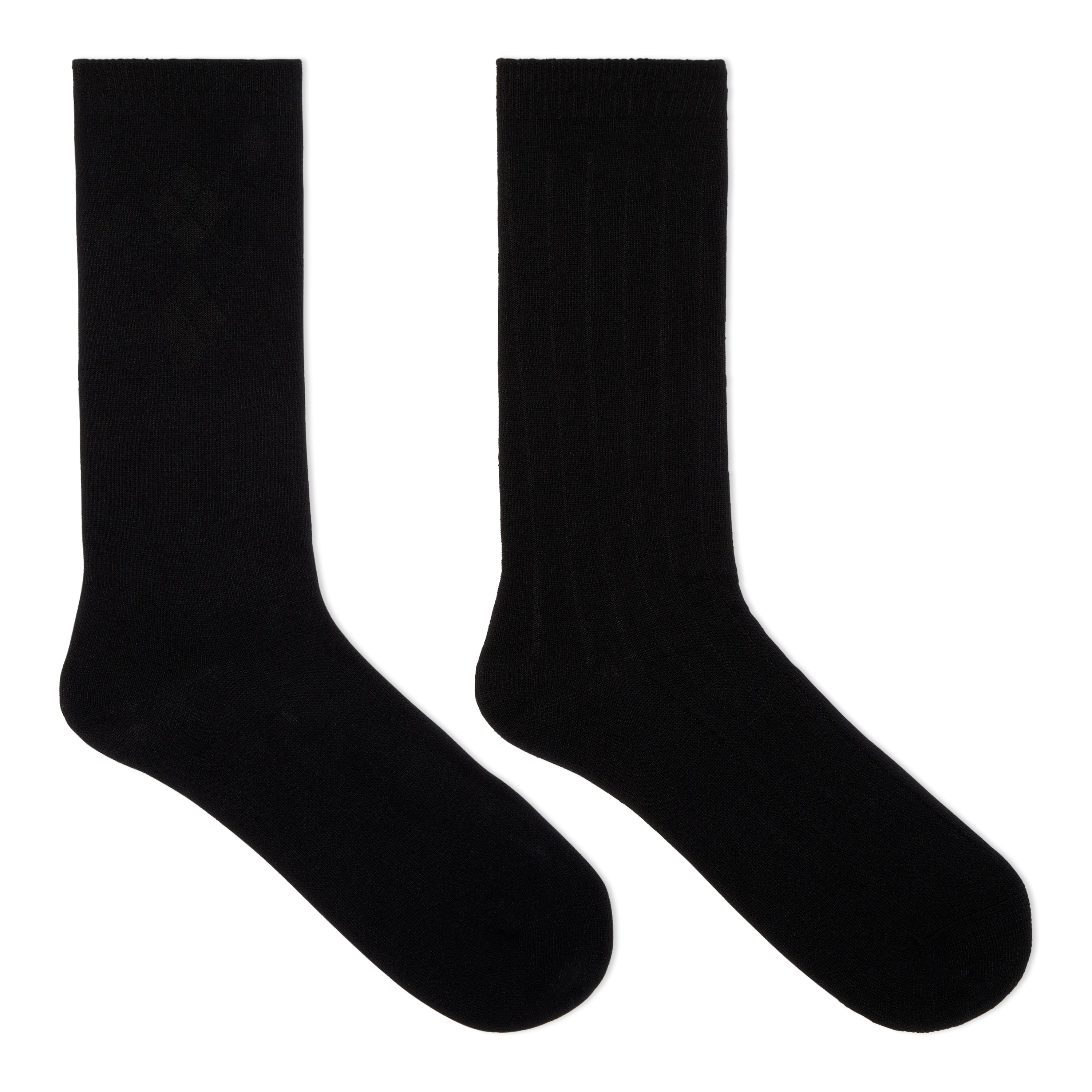Dr. Scholl's Men's Argyle Dress Crew Socks 2 Pair Pack