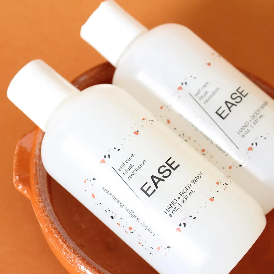 EASE Hand and Body Wash. Palo Santo. Magnesium. Shea Butter. Aloe. Lavender. 8 oz.