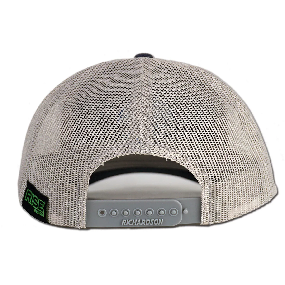 Emerald Bay Trucker Hat - Navy Heather/Silver