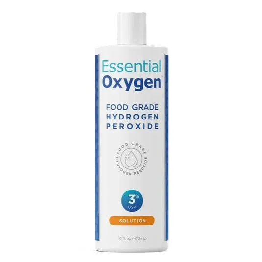 Essential Oxygen Food Grade Hydrogen Peroxide | 473mL