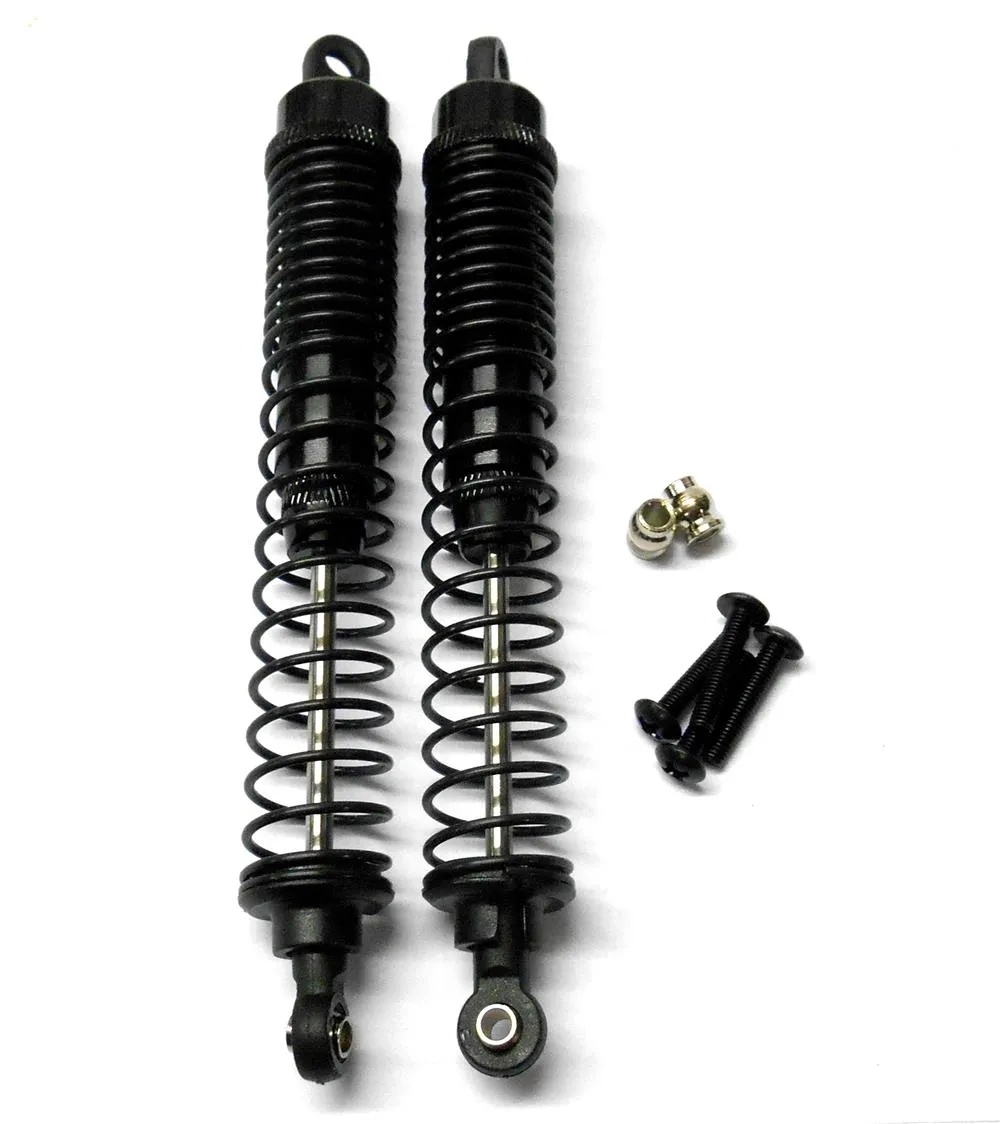 F180007BL 1/10 Scale Off Road Truck RC Alloy Shock Absorber Damper 2 Black 120mm