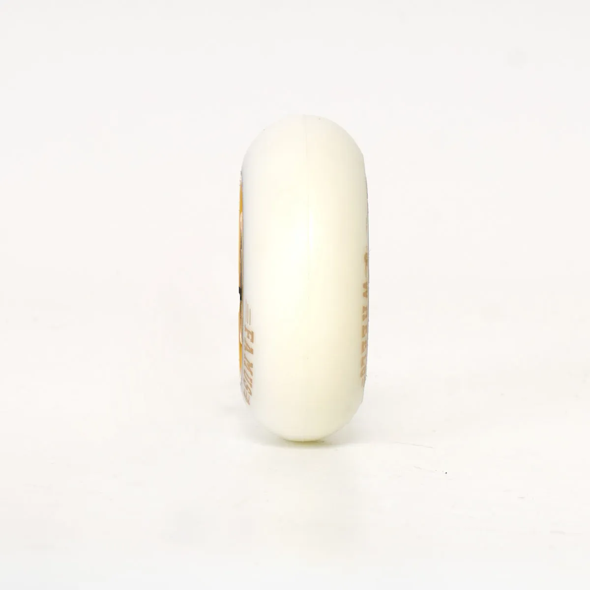 Famus Metal Core 64mm 88a White/Gold Wheels - Inc. Bearings (Singles)