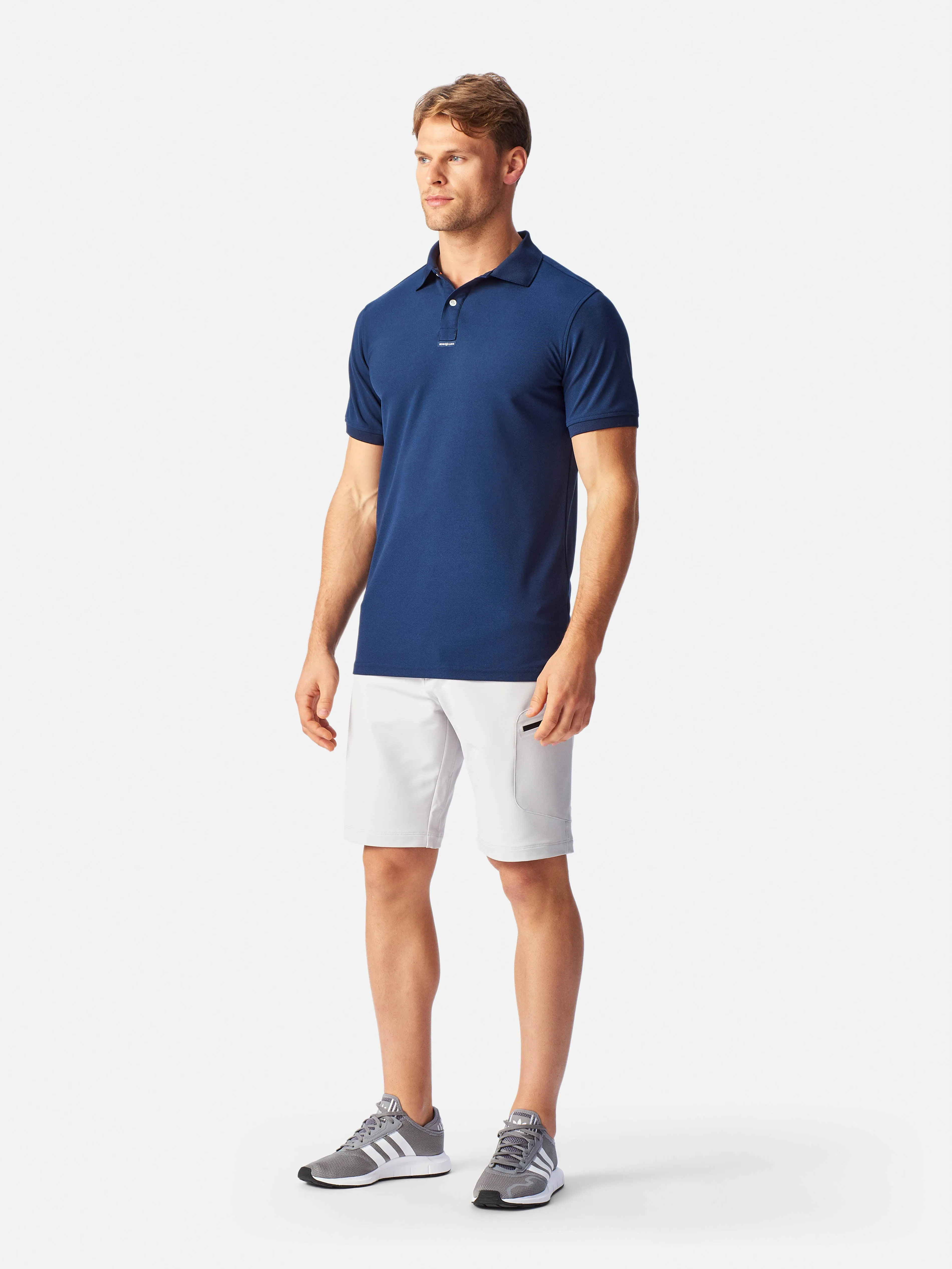 Fast Dri Polo - Navy Blue