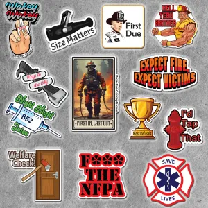 Firefighter Sticker Bundle