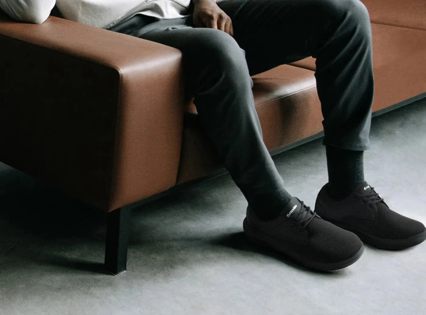 FitVille Herren BriskWalk Deluxe Schnürer Business Lässige Turnschuhe V2