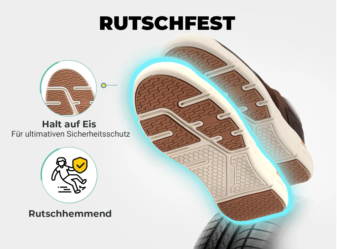 FitVille Herren Rambler Freizeitschuhe V1