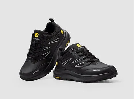 FitVille Men's Low-Top Sturdy Core Hiking Shoes by FitVille