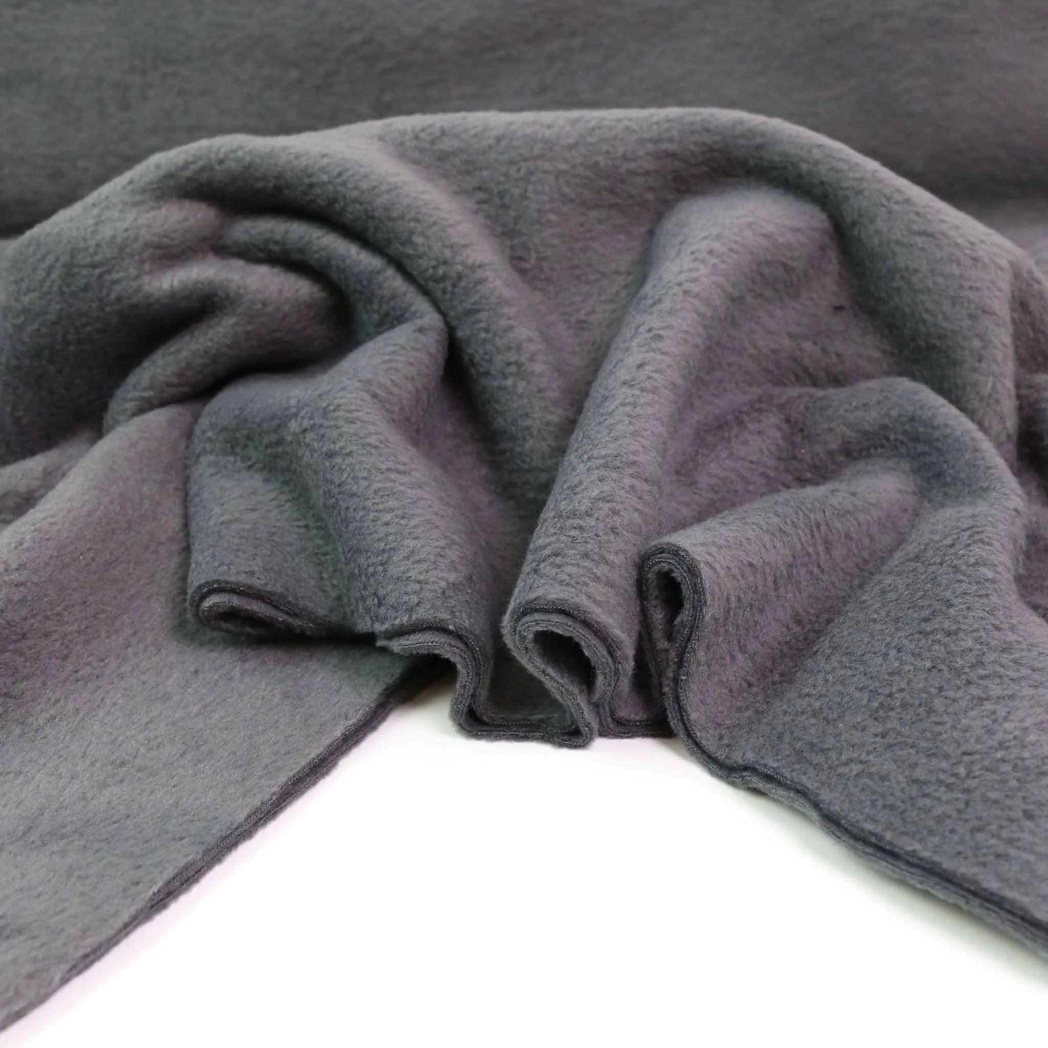 Fleece Fabric - Red, Purple, Blue, Green, Black, Grey
