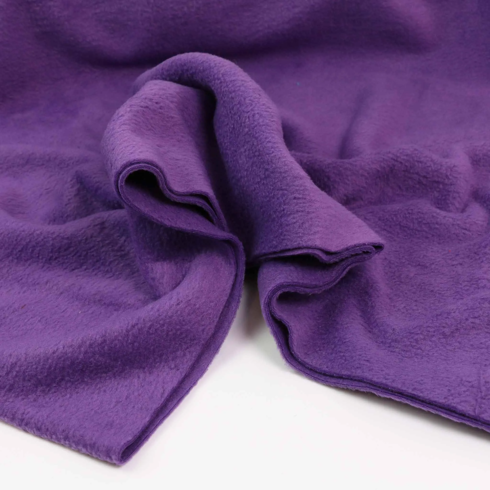 Fleece Fabric - Red, Purple, Blue, Green, Black, Grey