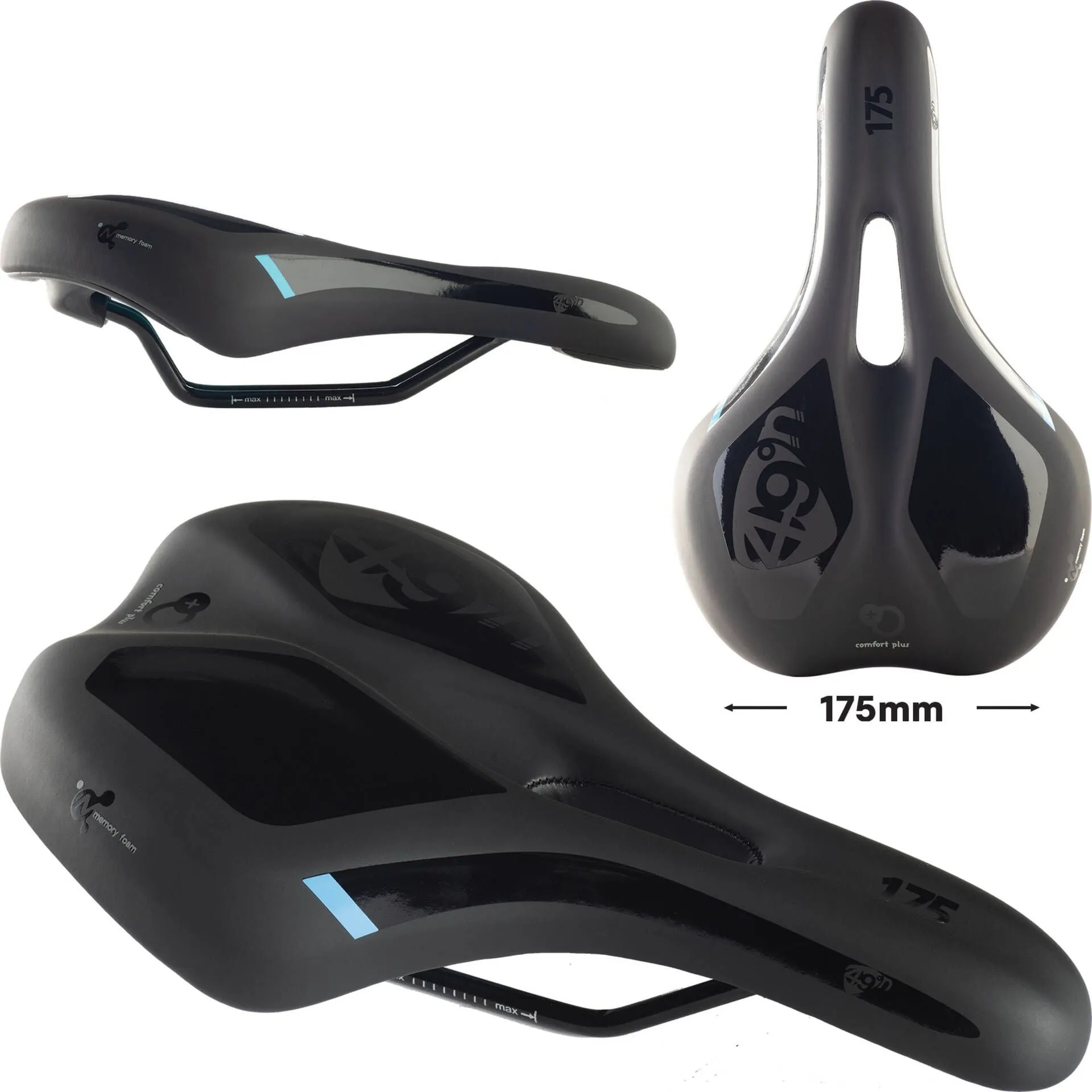 Formfit Ergo Memory Foam Saddle