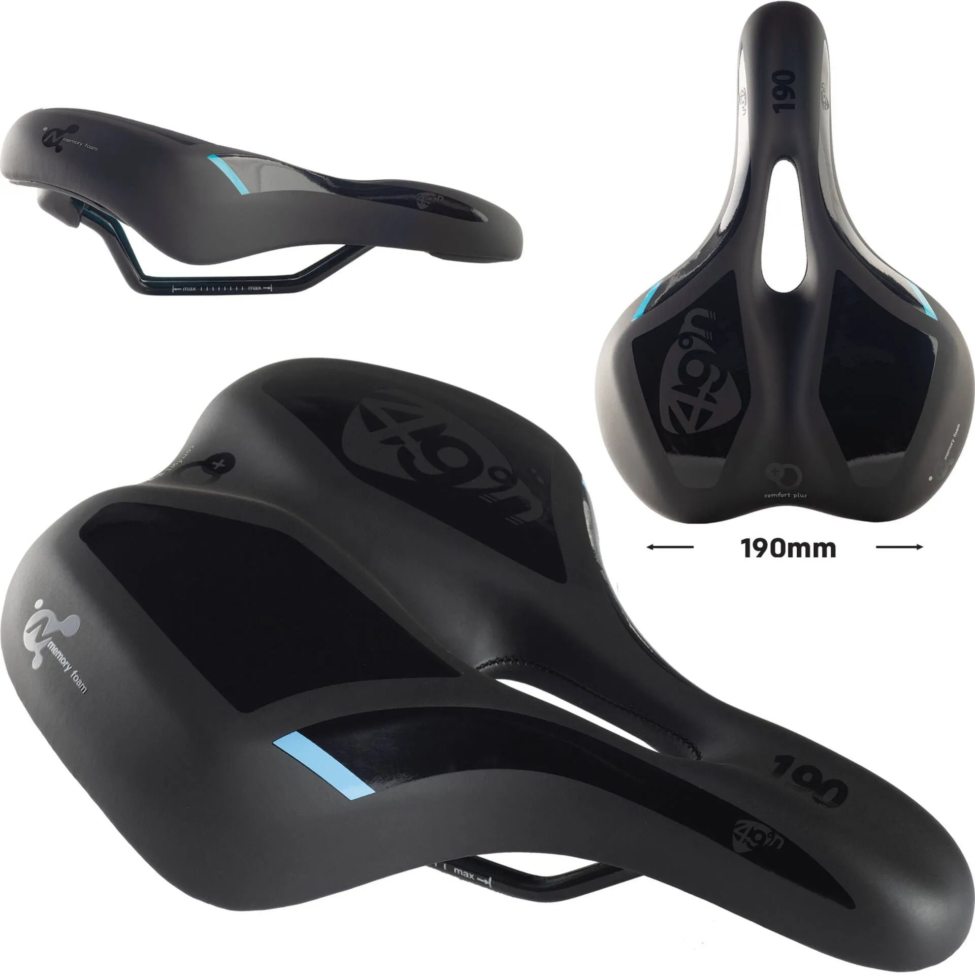 Formfit Ergo Memory Foam Saddle
