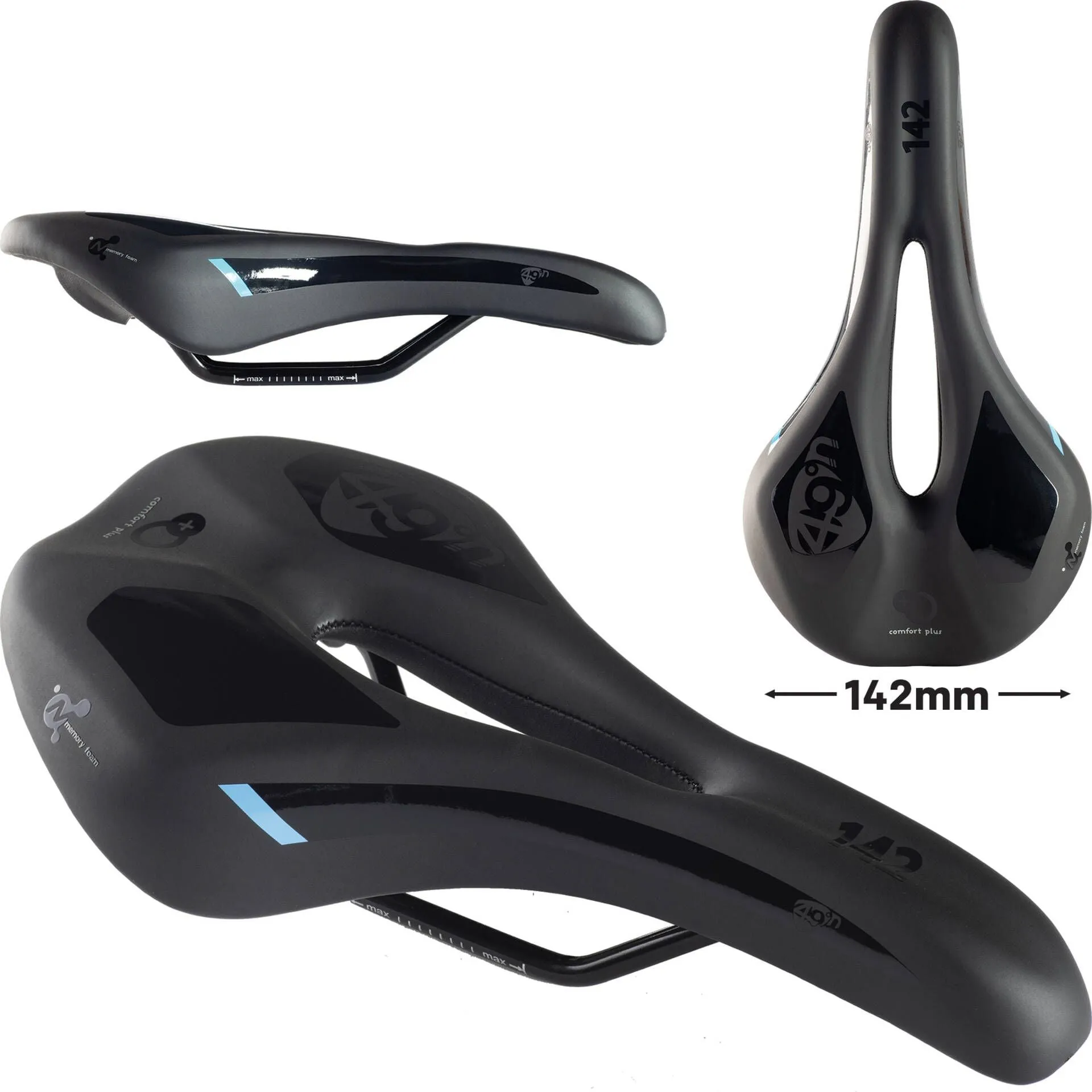 Formfit Ergo Memory Foam Saddle