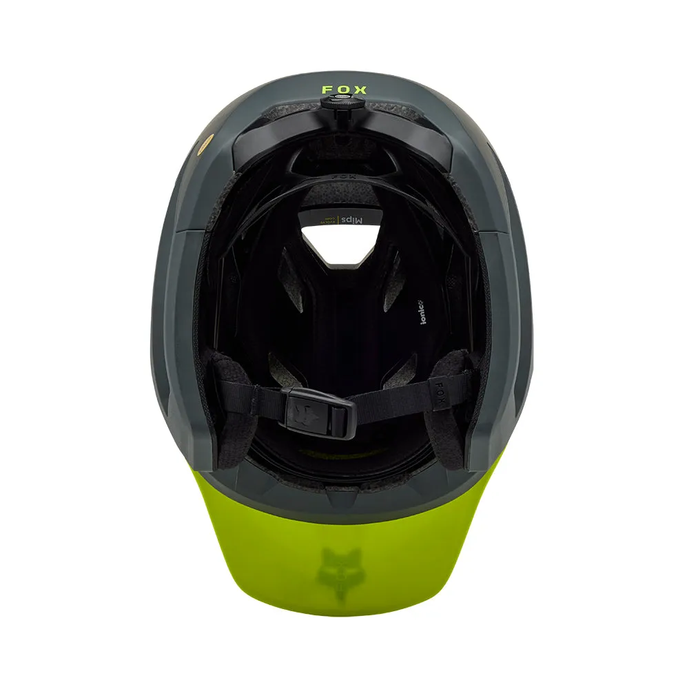 Fox Dropframe Pro Runn Helmet Mips Ce - Flo Yellow