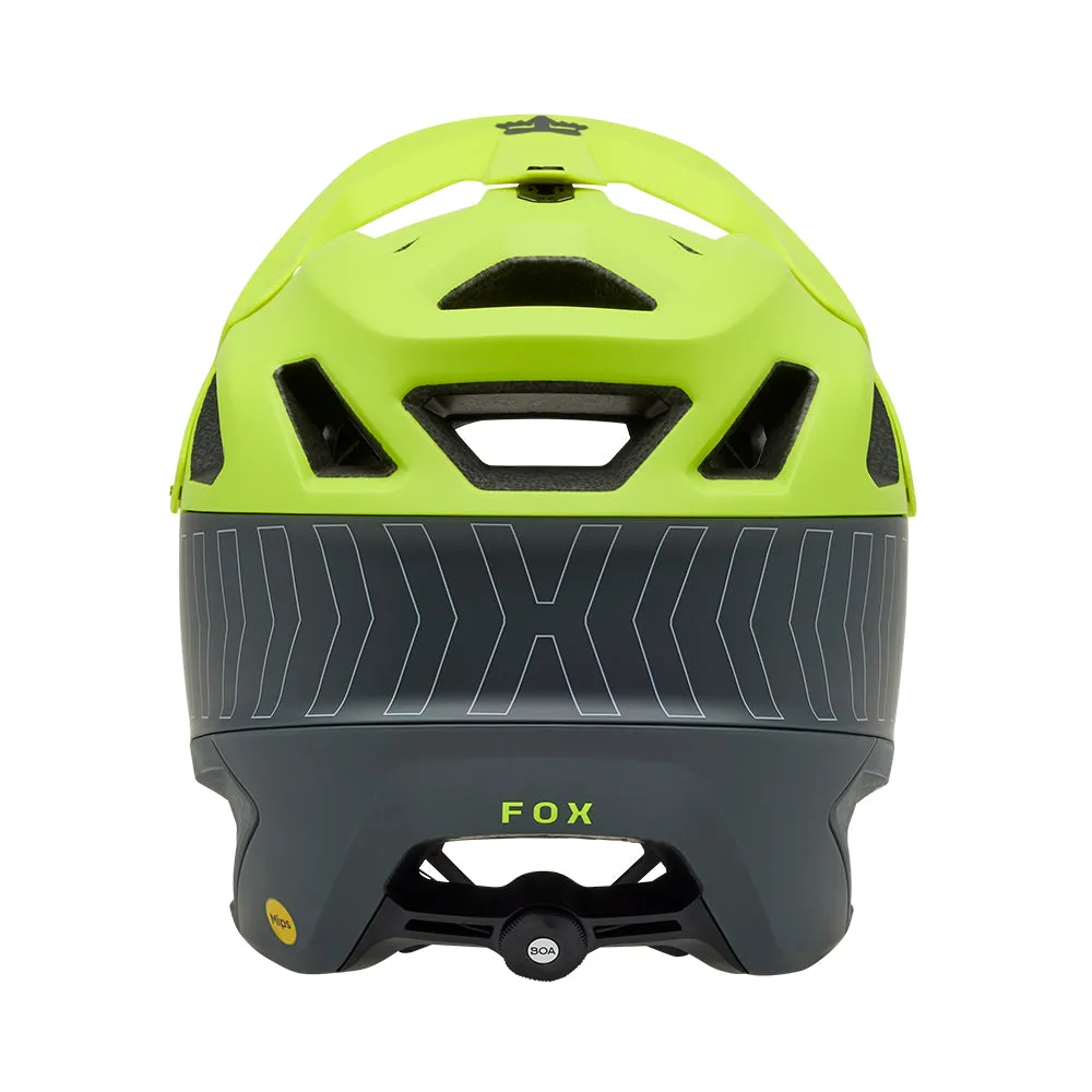 Fox Dropframe Pro Runn Helmet Mips Ce - Flo Yellow