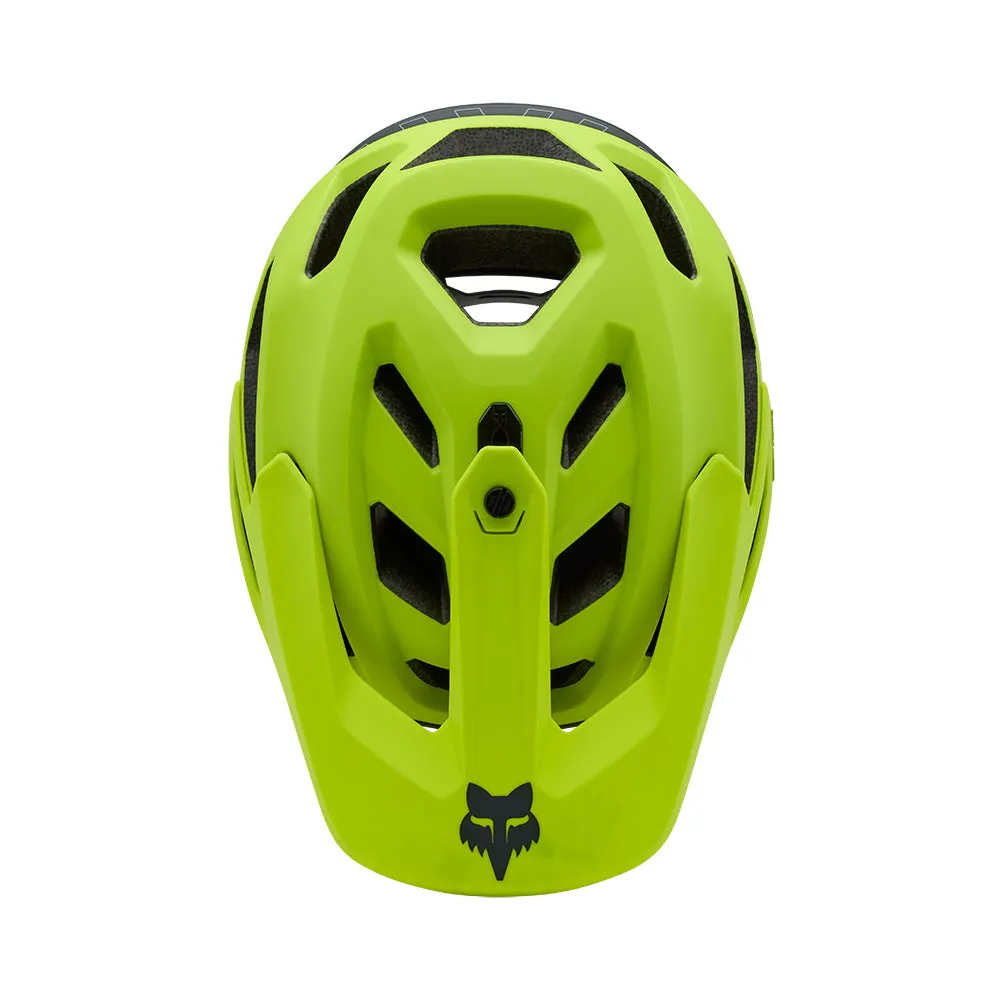 Fox Dropframe Pro Runn Helmet Mips Ce - Flo Yellow