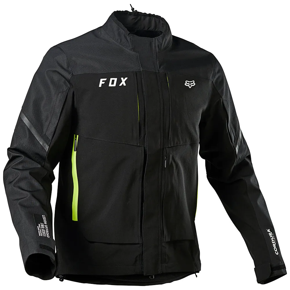 FOX LEGION DOWNPOUR JACKET [BLACK]
