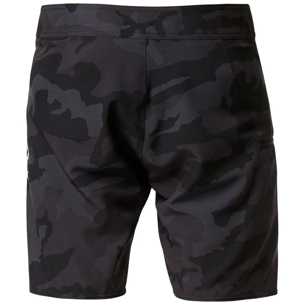 FOX OVERHEAD CAMO STRETCH BOARDSHORTS [BLACK CAMO]