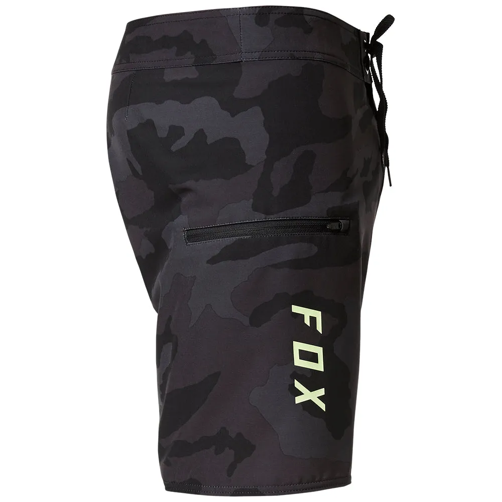 FOX OVERHEAD CAMO STRETCH BOARDSHORTS [BLACK CAMO]