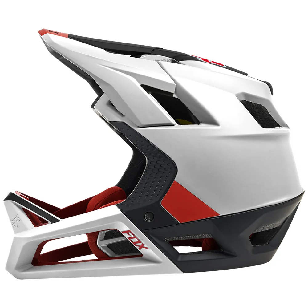 Fox Proframe Helmet Blocked Mips Ce [Black/White]