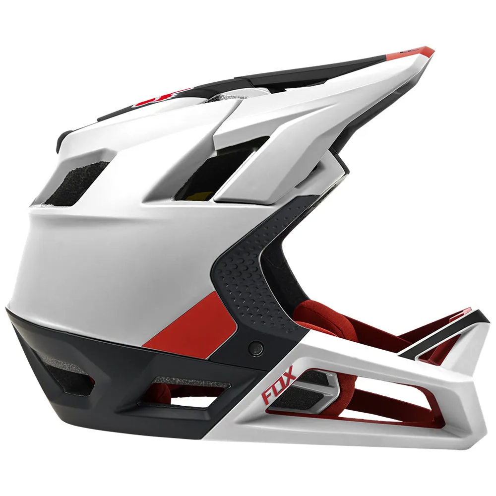 Fox Proframe Helmet Blocked Mips Ce [Black/White]